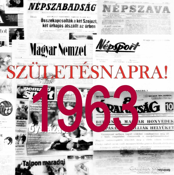 1963 augusztus 10  /  NÉPSZABADSÁG  /  Régi ÚJSÁGOK KÉPREGÉNYEK MAGAZINOK Ssz.:  17227