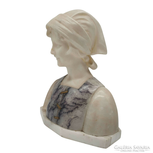 Richard Aurili marble female bust m00776