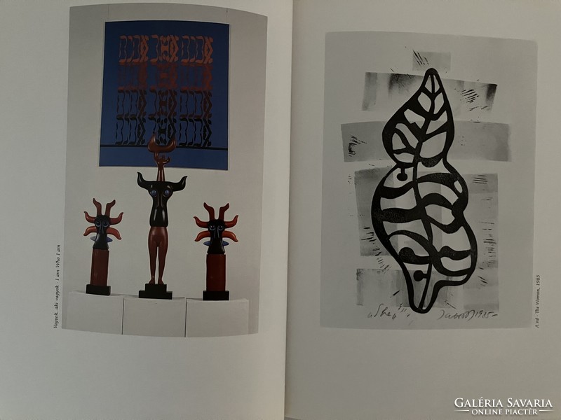 Memorial exhibition of József Jakovits, art book