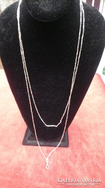 Antique silver lornyon chain, necklace, 160 cm long!