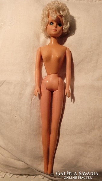 Old hair doll plastic