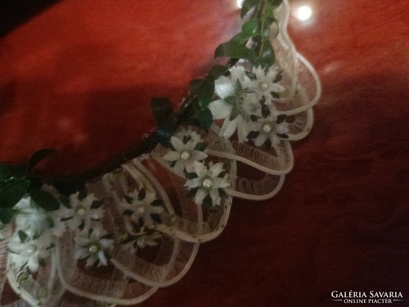 Old bridal headdress