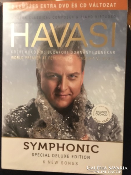 Havasi symphonic special deluxe edition dvd and cd