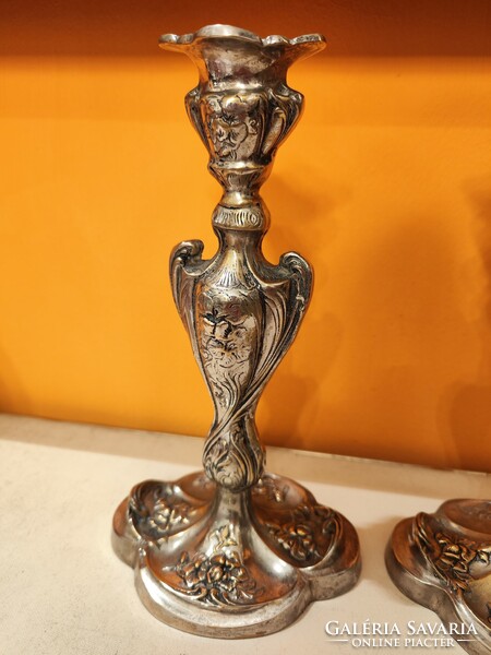 Pair of candlesticks (Art Nouveau)