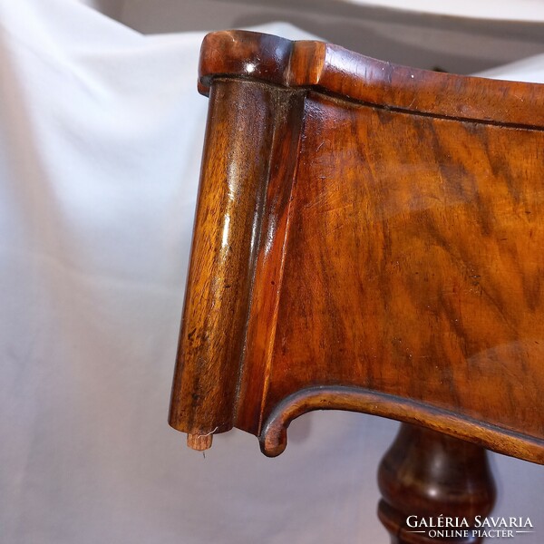 Biedermeier table with spider legs and drawers. Sewing, jewelry holder, laptop table.