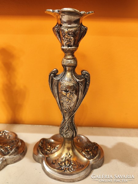 Pair of candlesticks (Art Nouveau)