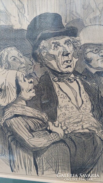 Honoré DAUMIER (1808-1879) karikatúra