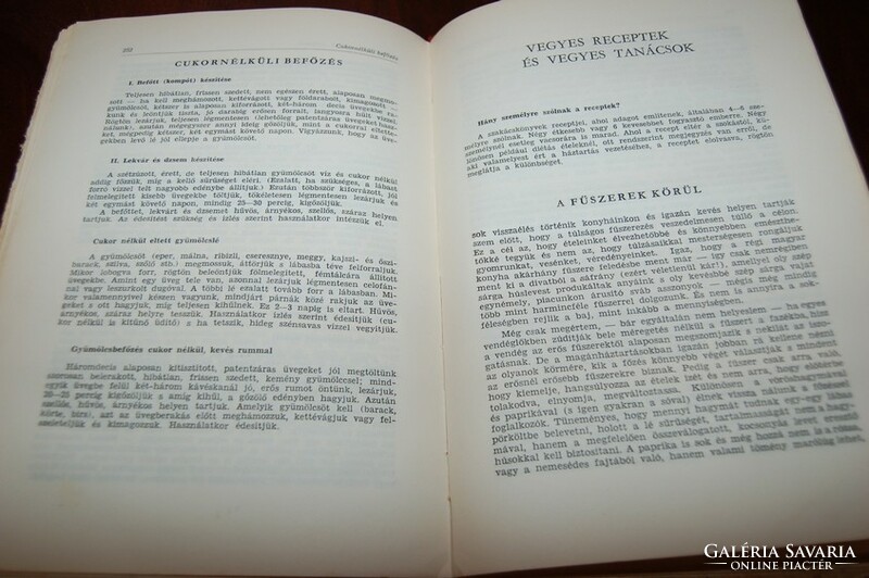AZ INYESMESTER SZAKÁCSKÖNYVE 1953 évi kiadás