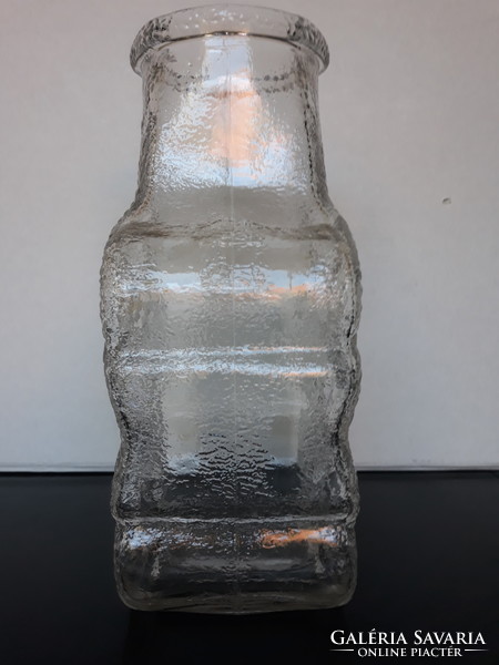 Vintage Pavel Panek cseh üveg váza