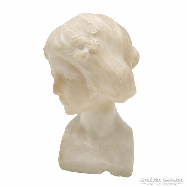 Marble Art Nouveau bust m00836
