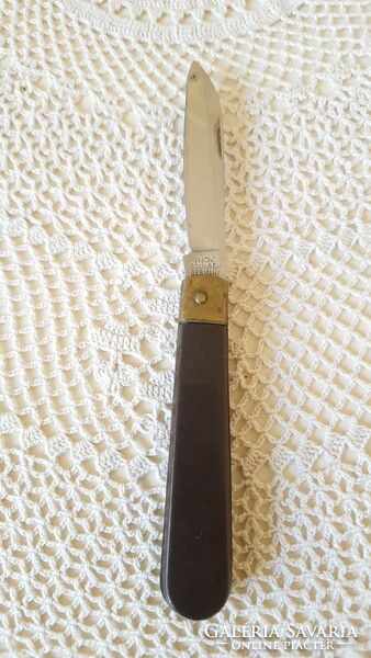 Old German knife with vinyl handle, pocket knife