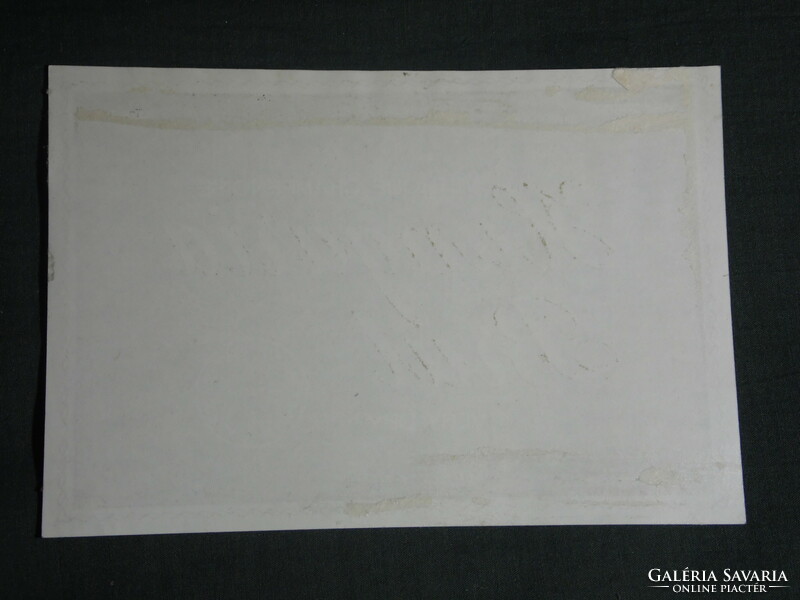 Bor pezsgő címke, Budafok pincészet, borgazdaság, Hungaria Brut pezsgő  0.75 l.