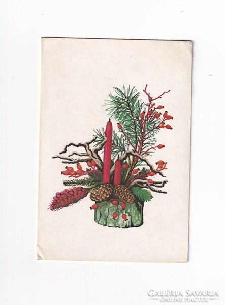 K:152 Christmas folding postcard (fine arts fund)