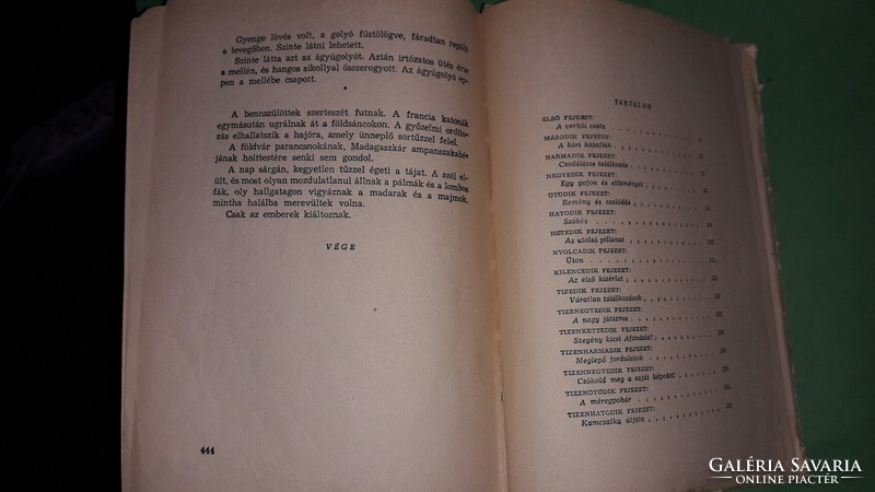 1957.Rónaszegi Miklós : A nagy játszma BENYOVSZKI MÓRIC VISZONTAGSÁGAI regénya képek szerint MÓRA