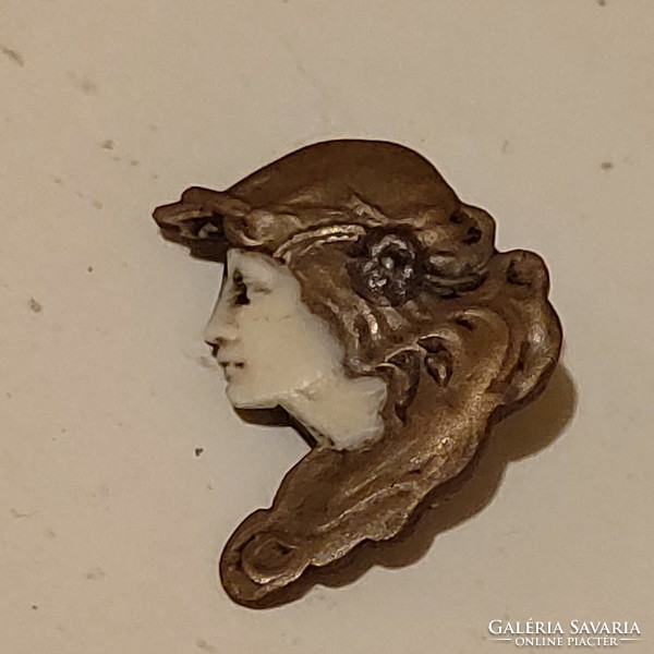 Vintage Art Nouveau hat pin