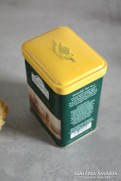 English metal tea box, tea holder - in good condition