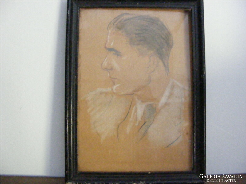 Szig. nélkül  Férfi portré cca1930