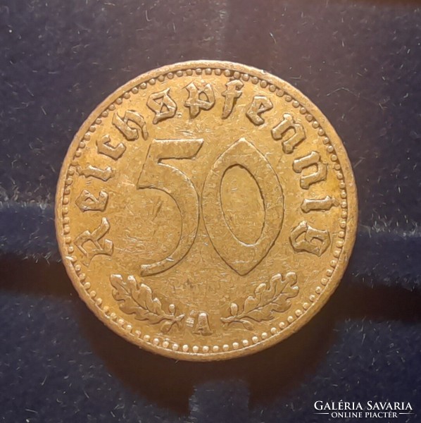Német III. Birodalom 50 pfennig  (3) 1935A . POSTA VAN  ! Olvass !