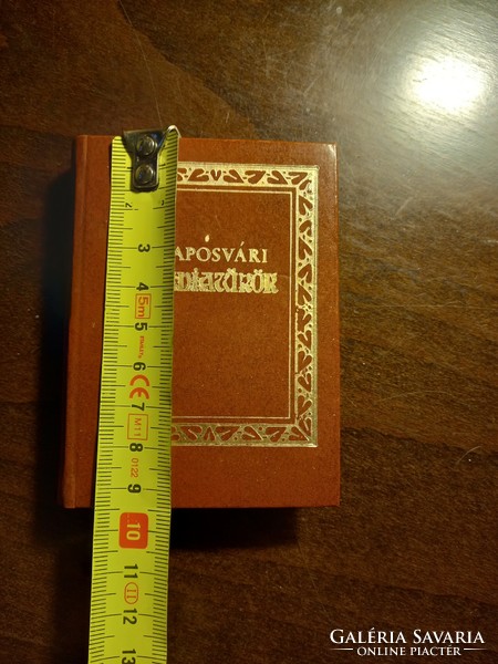 Kaposvári miniatűr Minikönyv