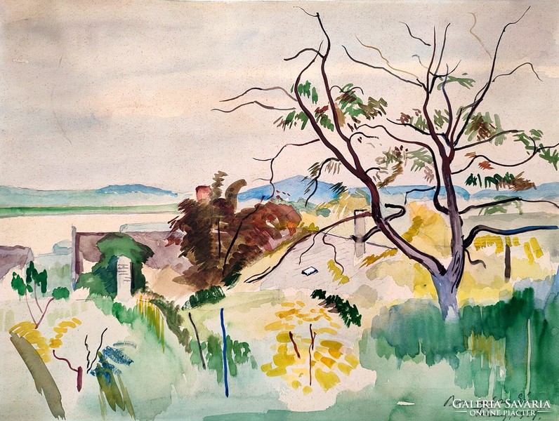 Bornemisza Géza ( 1884 - 1966 ) Tihany, 1959