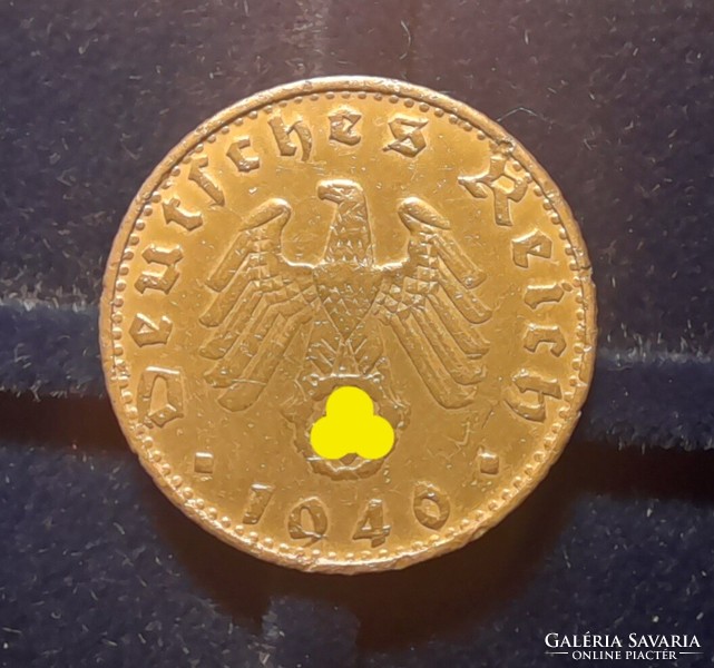 Német III. Birodalom 50 pfennig  1940 B . POSTA VAN  ! Olvass !