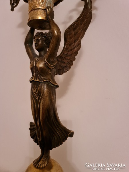 Empire candelaber (winged victory)