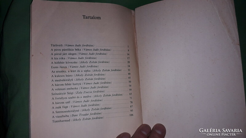 1982.Sulyok Magda :Türlivirli és a piros pántlikás béka képes mese könyv a képek szerint MÓRA