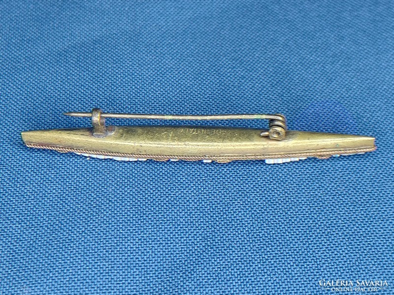 Italian millefiori brooch,