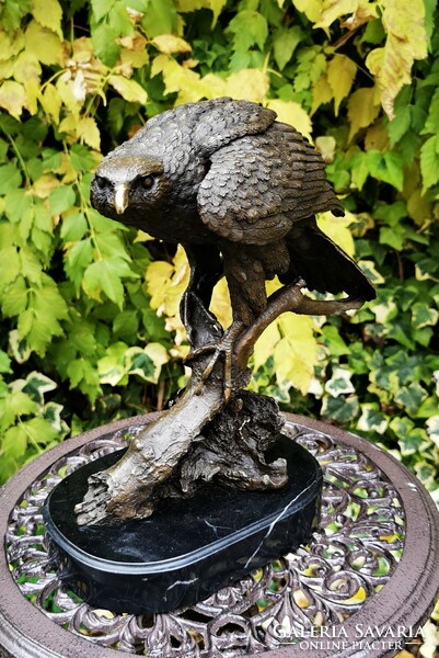 Stalking eagle - an impressive work of art
