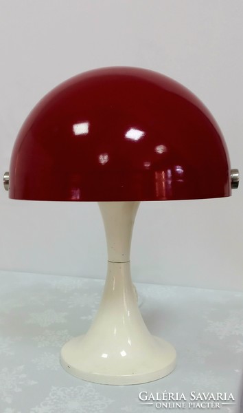 Retro rare red hat mushroom lamp