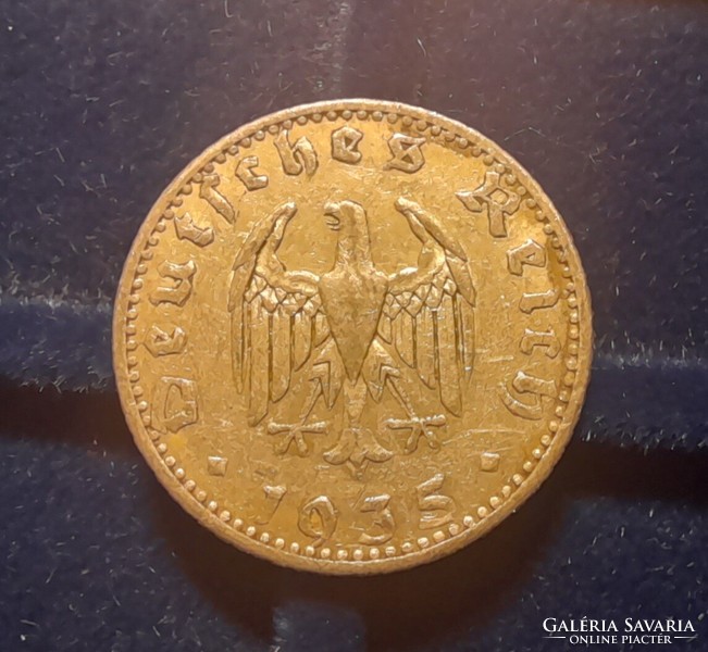 Német III. Birodalom 50 pfennig  (3) 1935A . POSTA VAN  ! Olvass !
