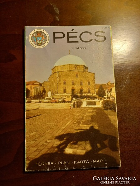 Pécs map