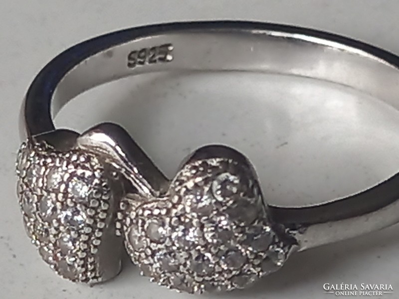 Women's sterling silver ring (15.5)