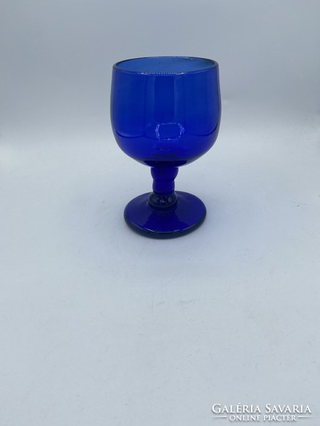 Antik Kobaltkék pohár