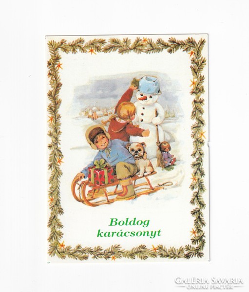 K:035 Karácsonyi képeslap Replikák