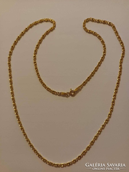 Gold women's necklace