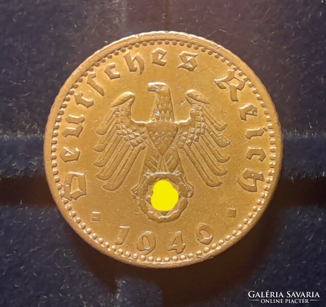 Német III. Birodalom 50 pfennig  1940 G . POSTA VAN  ! Olvass !