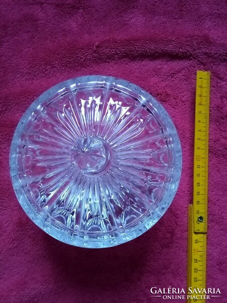 Large crystal sugar bonbonier for Christmas, New Year's Eve and New Year celebrations