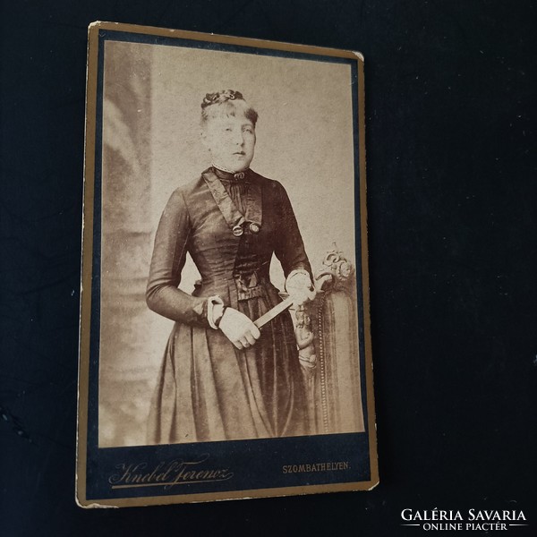 Female portrait antique photo