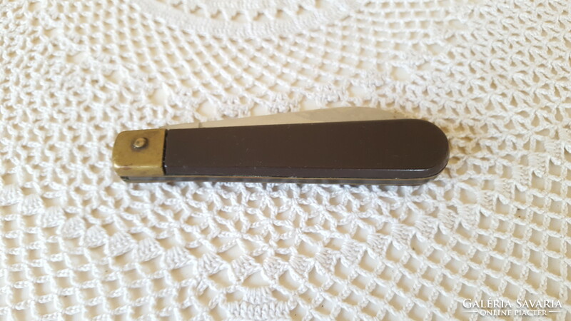 Old German knife with vinyl handle, pocket knife