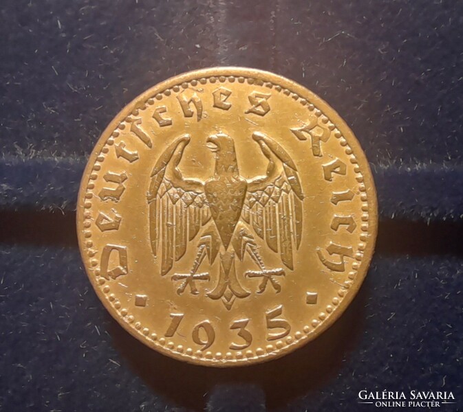 Német III. Birodalom 50 pfennig  (2) 1935A . POSTA VAN  ! Olvass !
