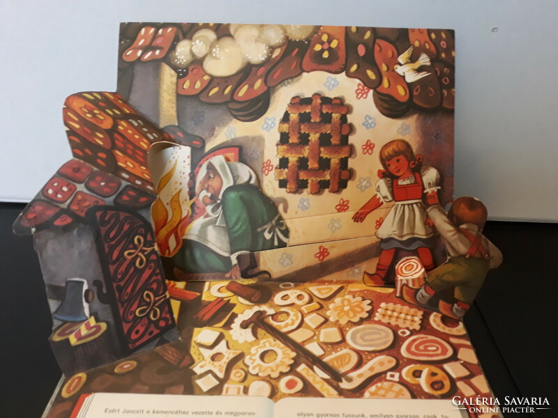 Jancsi and Juliska, vojtech kubasta spatial storybook, 1982.