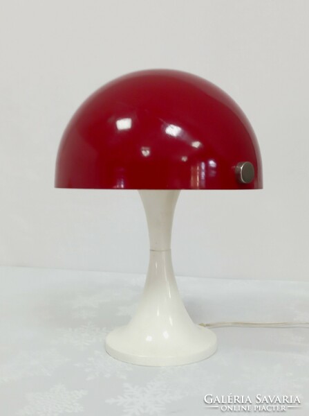 Retro rare red hat mushroom lamp