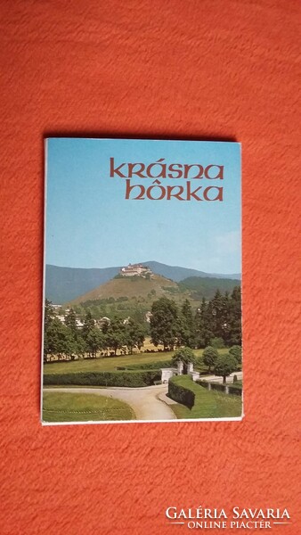 15 régi képeslap Krásna Horka (Szlovákia) váráról, a tűz előttről