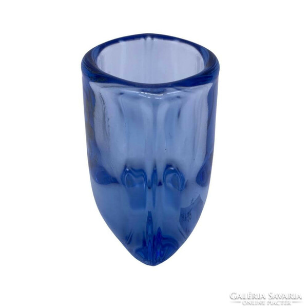 Danish small glass vase m00695