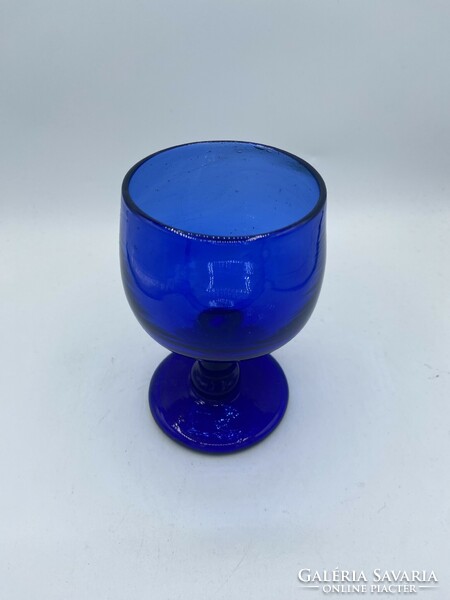 Antique cobalt blue glass