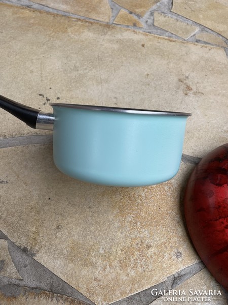Kitchen pot with handle oven turquoise duo magic pan