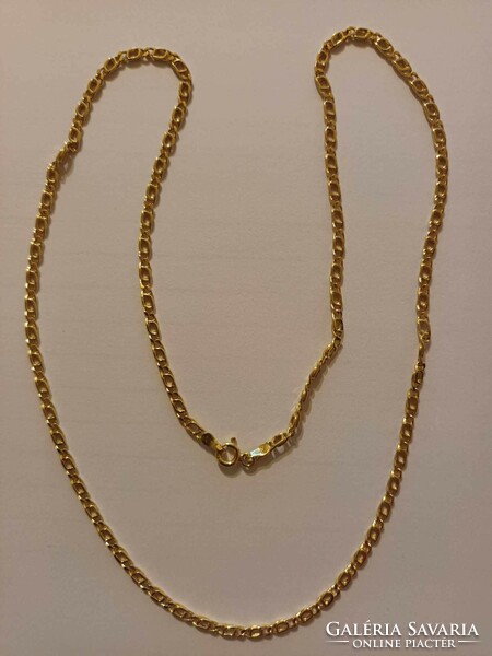 Gold women's necklace