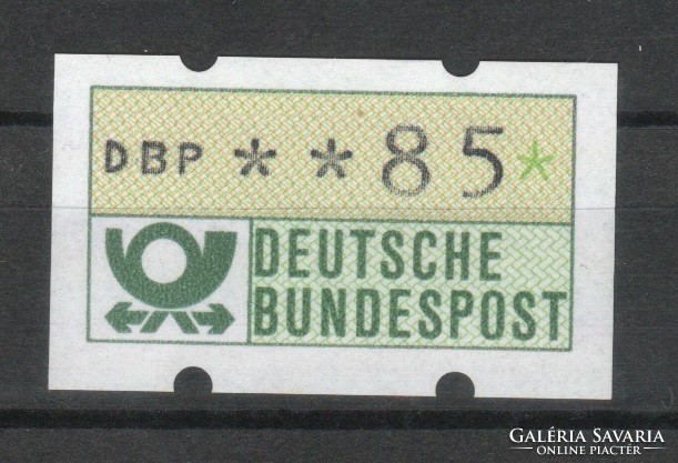 Autómata bélyegek 0031 (Német) Mi autómata 1 postatiszta  85 Pfg.   1,50 Euró
