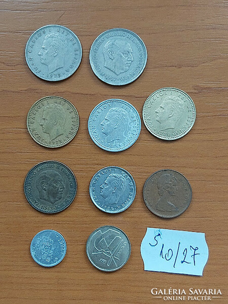 Mixed coins 10 s10/27